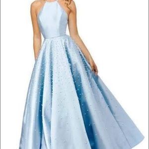 Altered to girls size 10/12 blue Sherri hill